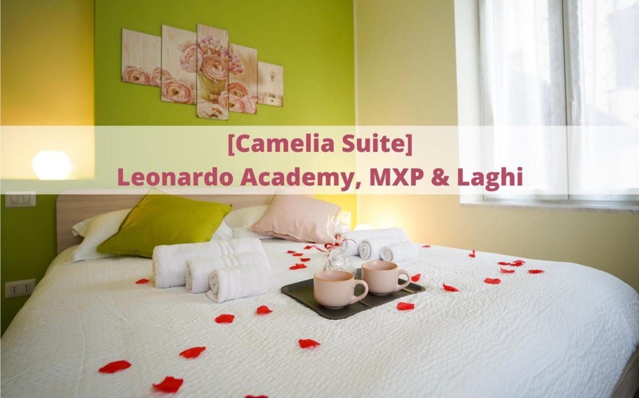 Camelia Suite Leonardo Academy, Mxp & Lakes Sesto Calende Exterior foto